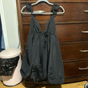 Elegant Black Mini Dress